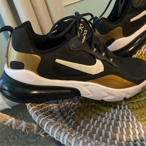 Air Max 270 React TD 'Metallic Gold